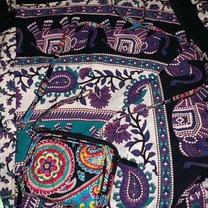 Vera Bradley Wristlet/Shoulder Bag